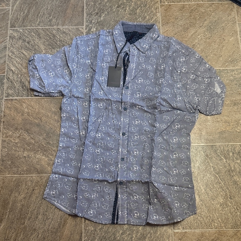 Smash + Tess Charcoal Floral Men's Shirt